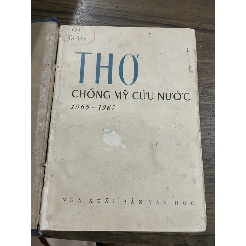 Thơ chống Mỹ cứu nước; gần 500 trang ;1968 1030299