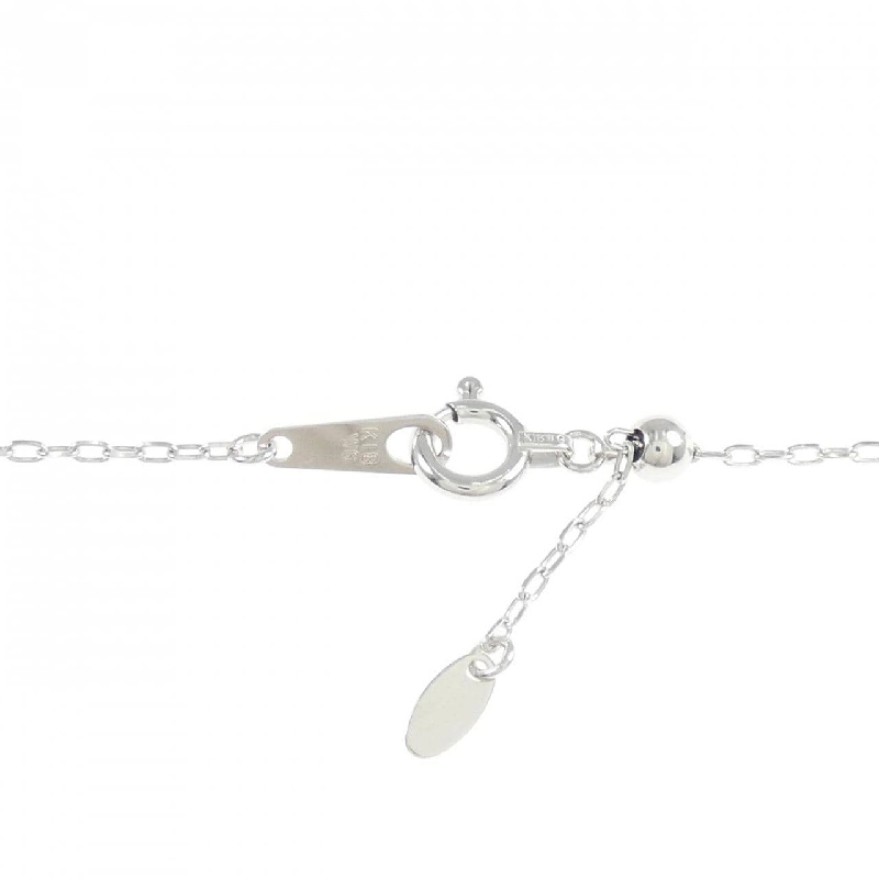 K18WG Emerald Necklace 0.41CT - Hàng hiệu Authentic 865277