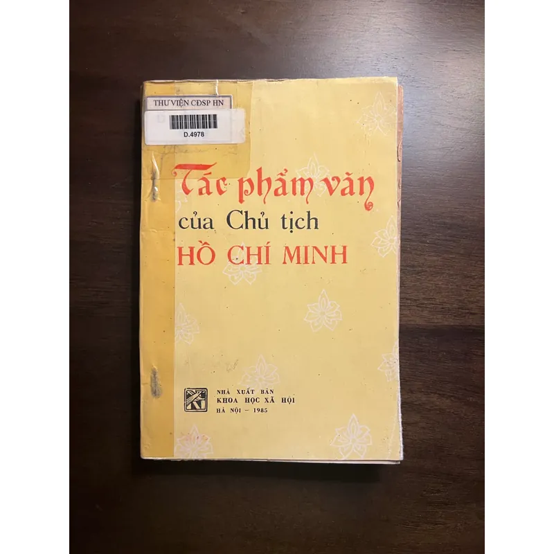 📖 Tác phẩm văn của Chủ tịch Hồ Chí Minh (xb 1979) 577608