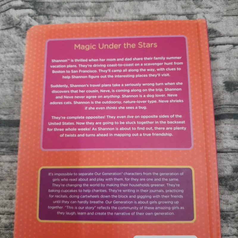 Truyện thiếu nhi tiếng Anh- Magic Under the Stars by Susan Cappadonia Love 762522