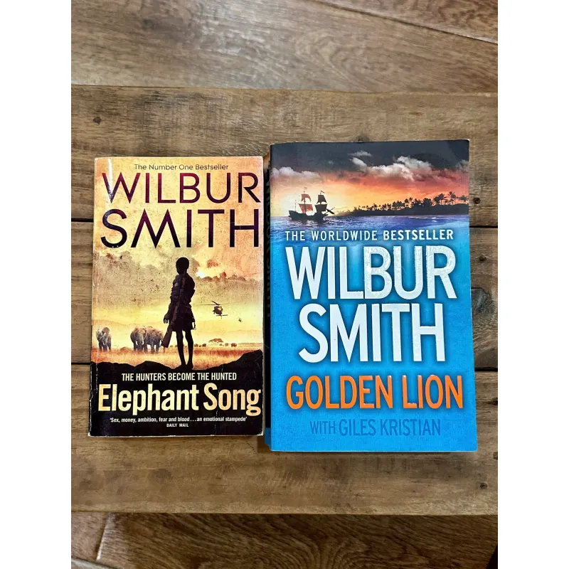Combo Sách Wilbur Smith - Elephant Song/Golden Lion 736278