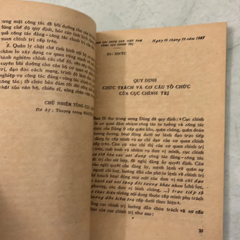 Tổ chức sự lãnh đạo của đảng trong quân đội nhân dân Việt Nam 998275