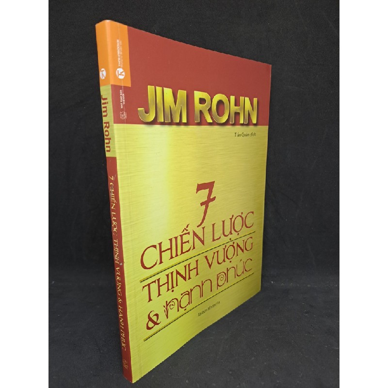 7 chiến lược thịnh vượng và hạnh phúc, Jim Rohn, 2021, mới 90% (Take) 35719