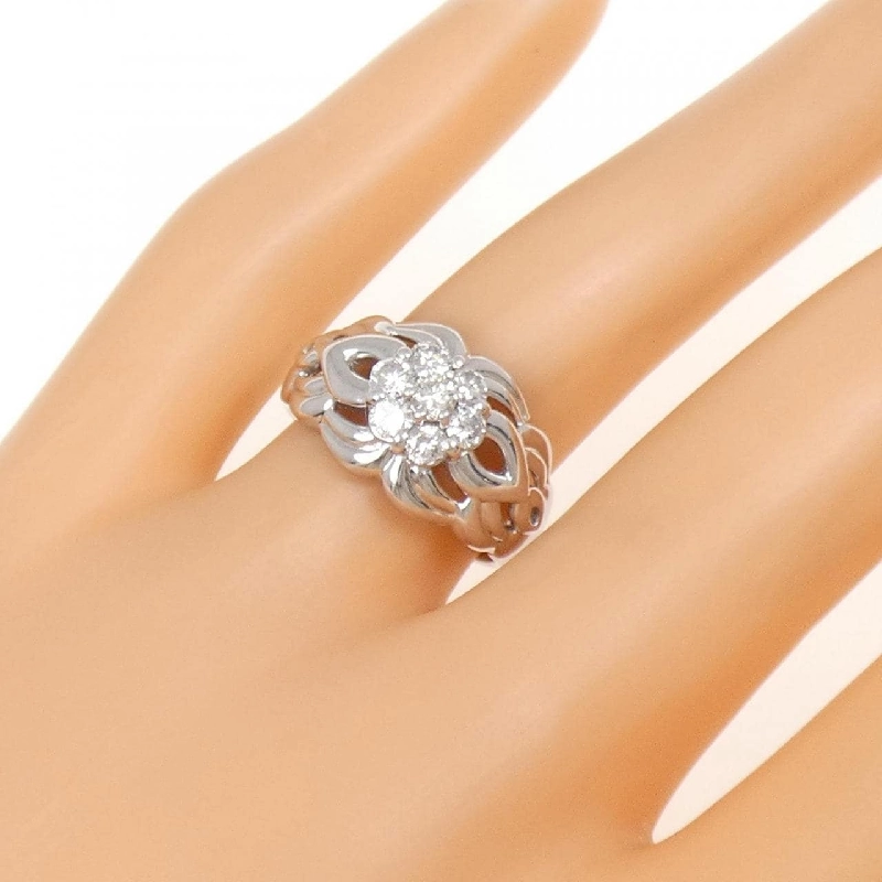 Nhẫn kim cương hoa PT900 0.50CT 669054