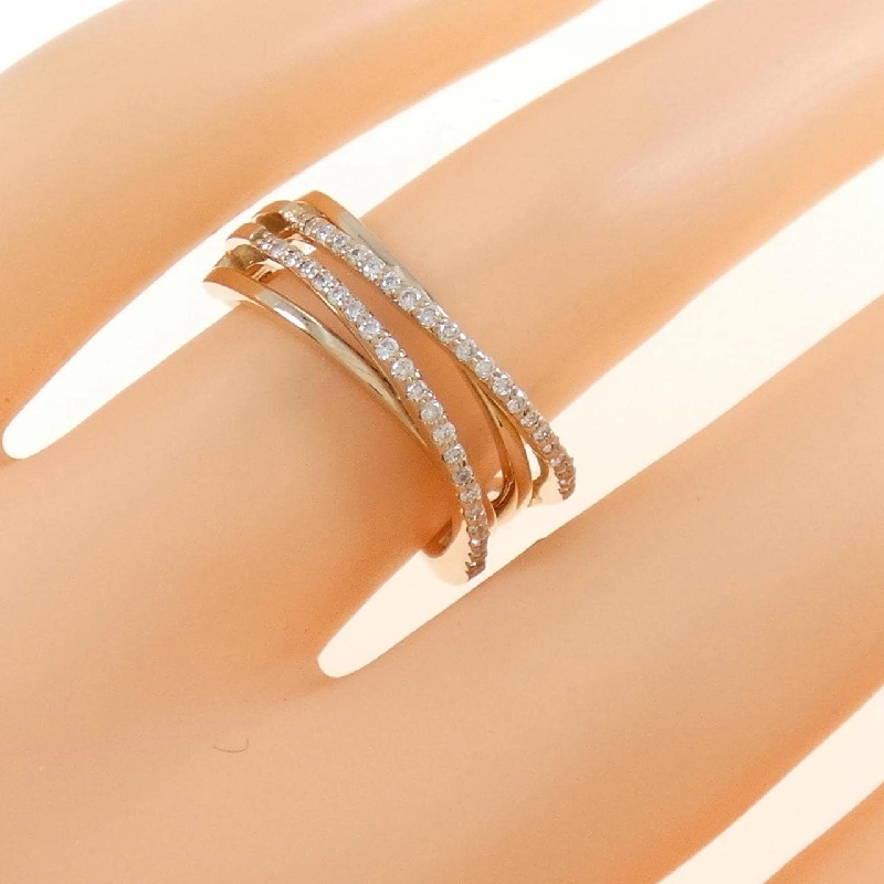 Nhẫn kim cương K18PG 0.21CT 672878