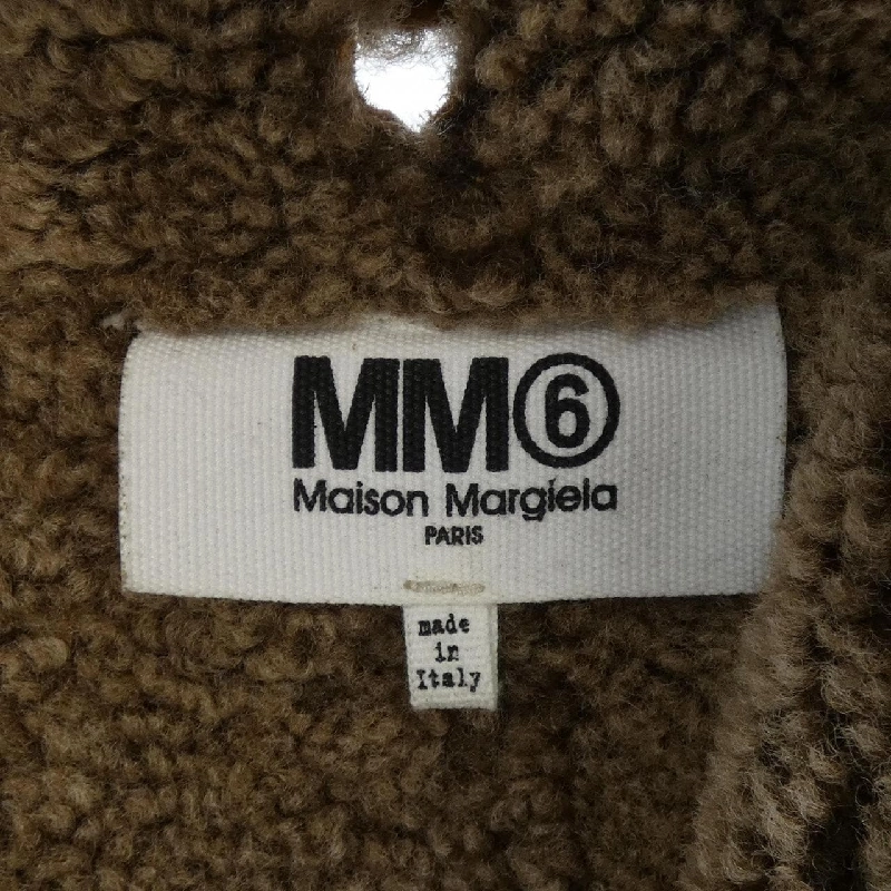 【Mã giảm giá】Áo khoác lông cừu MM6 642811