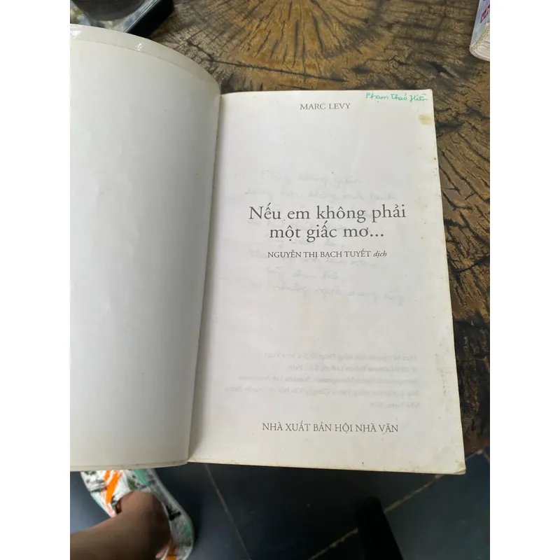 Nếu em không phải một giấc mơ - Marc Levy 529254