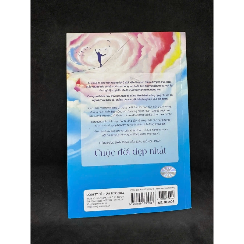 [Phiên Chợ Sách Cũ] Hôm Nay Bạn Phải Bắt Đầu Sống Ngay Cuộc Đời Đẹp Nhất, Oopsy H0606, 2019 SBM 525950
