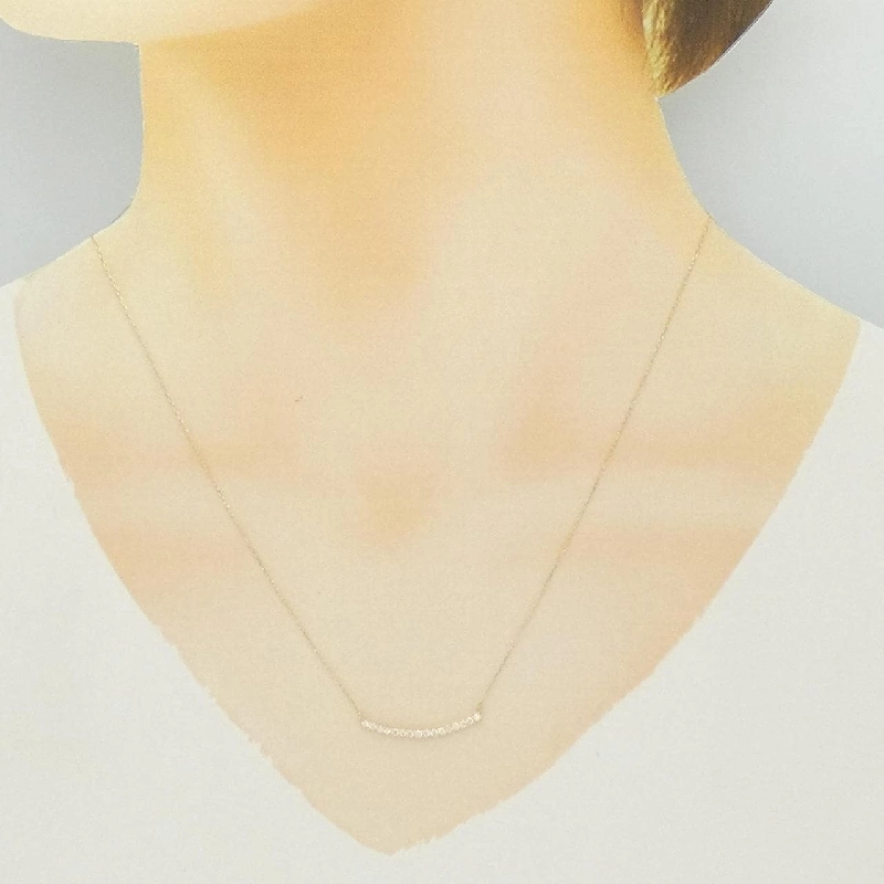 Dây chuyền kim cương K18YG 0.20CT - Hàng hiệu Chính hãng 856765