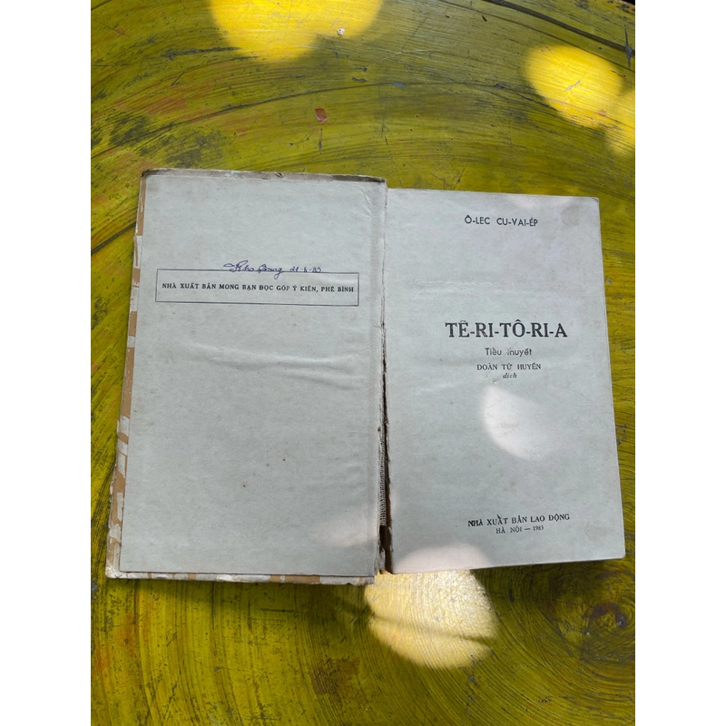 Têritôria- tiểu thuyết Nga Xô Viết 463149