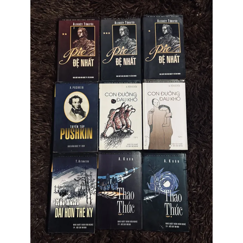 Combo 9 cuốn văn học khổ nhỏ tủ sách văn học Nga  994607