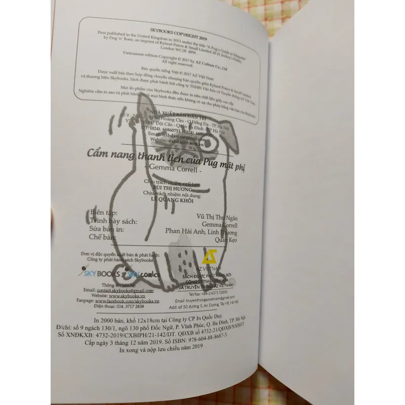 CẨM NANG THANH LỊCH CỦA PUG MẶT PHỊ - GEMMA CORRELL 753838