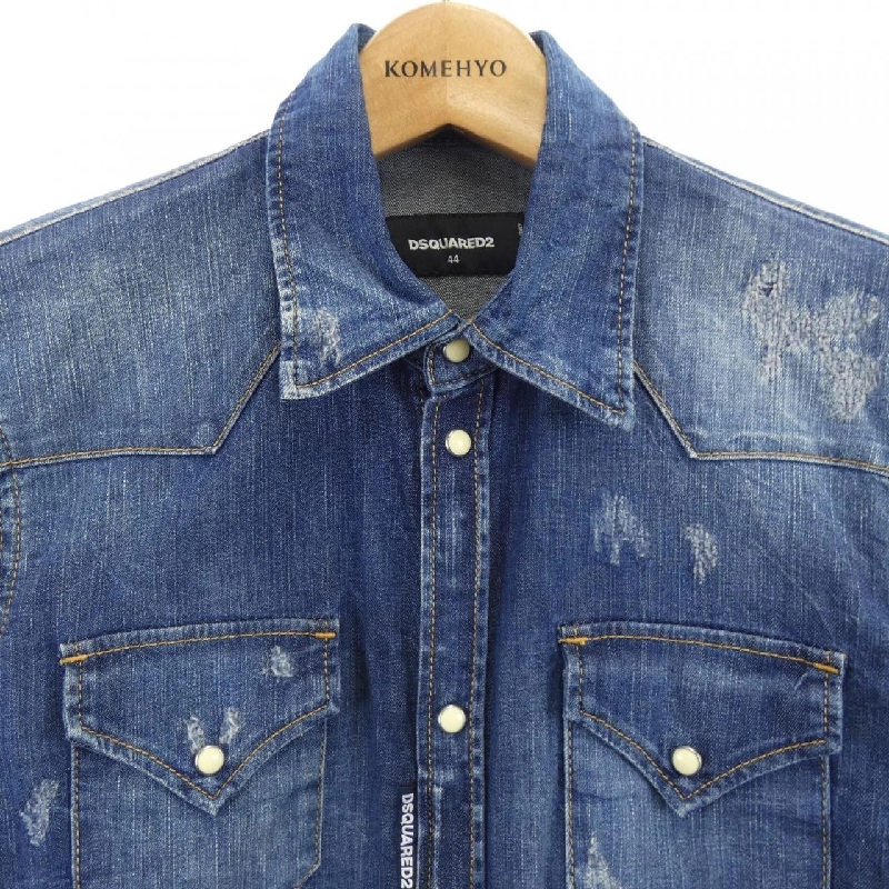 DSQUARED2 S74DL0899 Áo sơ mi - Hàng hiệu Chính hãng 897062