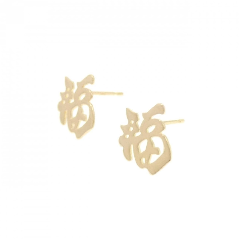 K18YG Bông tai - Hàng hiệu Authentic 870532