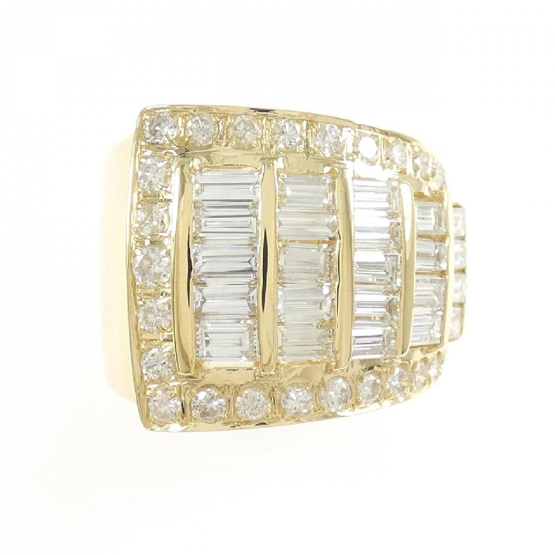 Nhẫn kim cương K18YG 3.99CT - Hàng hiệu Chính hãng 851403