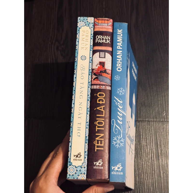 Combo 3 tác phẩm Orhan Pamuk 542087