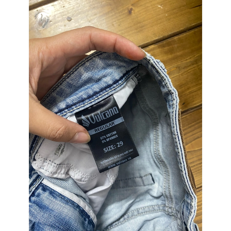 (Tặng) Quần jean dài nam Vulcano size 29 327745