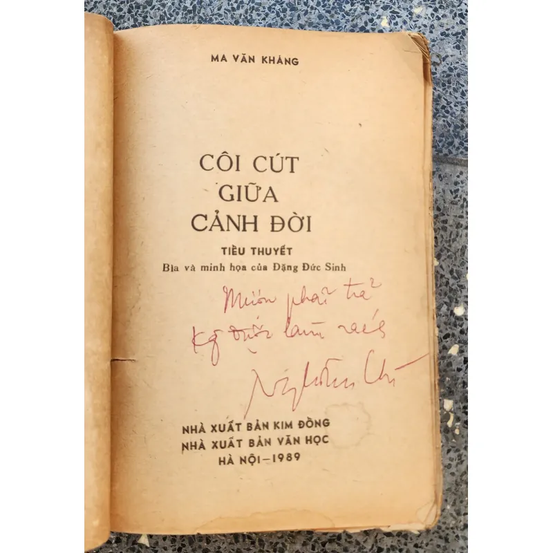 CÔI CÚT GIỮA CẢNH ĐỜI (Ma Văn Kháng), có tranh vẽ minh họa 790830