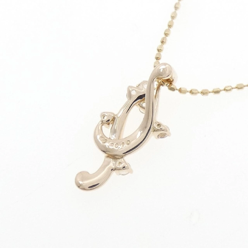 K10YG Dây chuyền Sapphire trắng 0.10CT - Hàng hiệu Chính hãng 859296