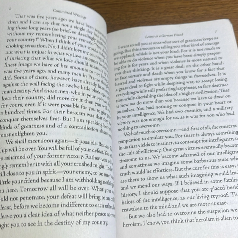 Committed writings Albert Camus 493573
