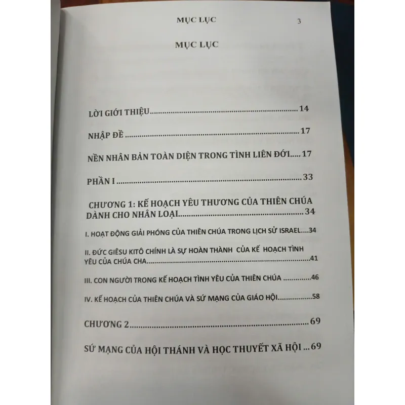 TỔNG LUẬN HỌC THUYẾT XÃ HỘI CỦA HỘI THÁNH 709011