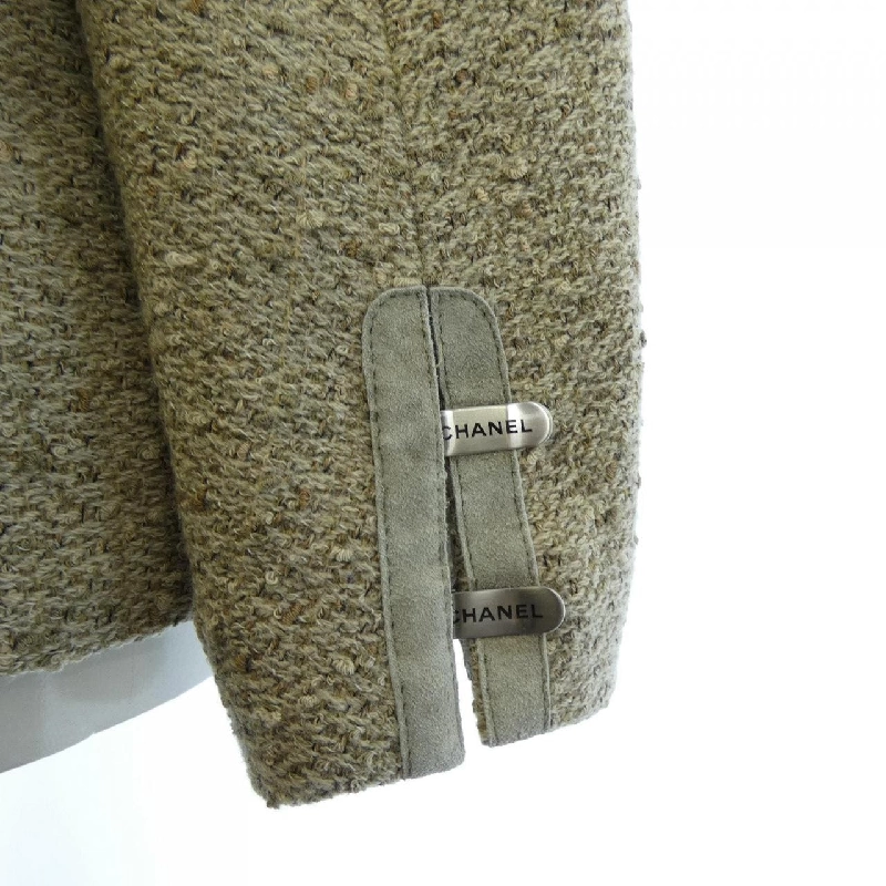 【Vintage】Chanel CHANEL P13761V07866 99A Áo khoác không cổ 632615