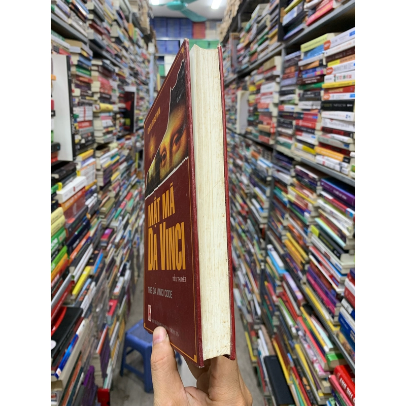 Mật mã Da Vinci. Sách real. Bìa cứng. 999 458163