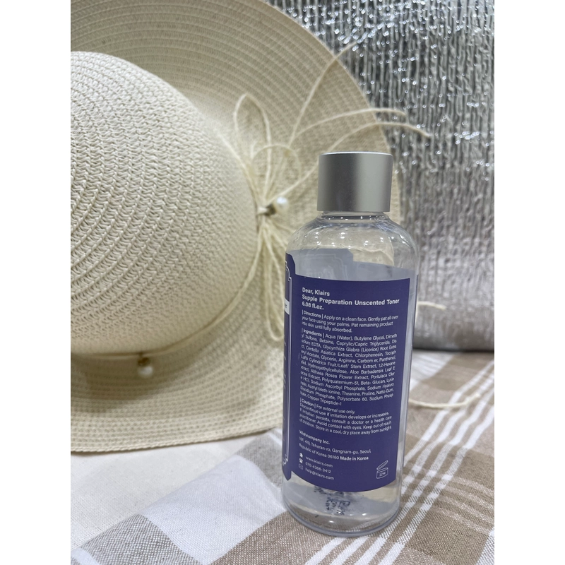 NƯỚC HOA HỒNG KLAIRS - Supple Preparation Unscented Toner 180ml 548659