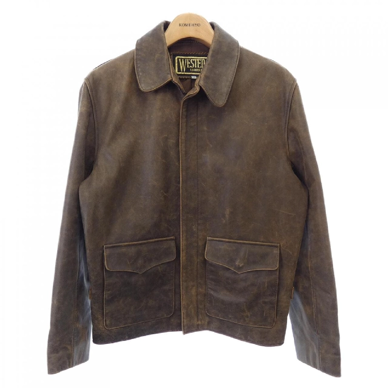 Áo khoác da WESTED - Hàng hiệu Authentic 897147