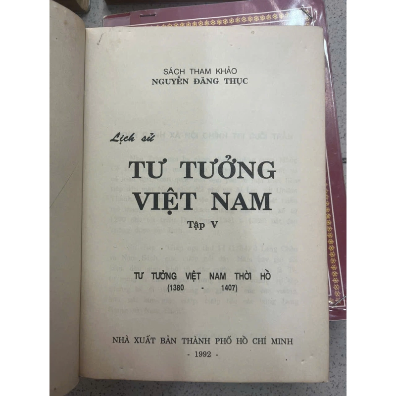 LỊCH SỬ TƯ TƯỞNG VIỆT NAM- NGUYỄN ĐĂNG THỤC (6 TẬP) 553014