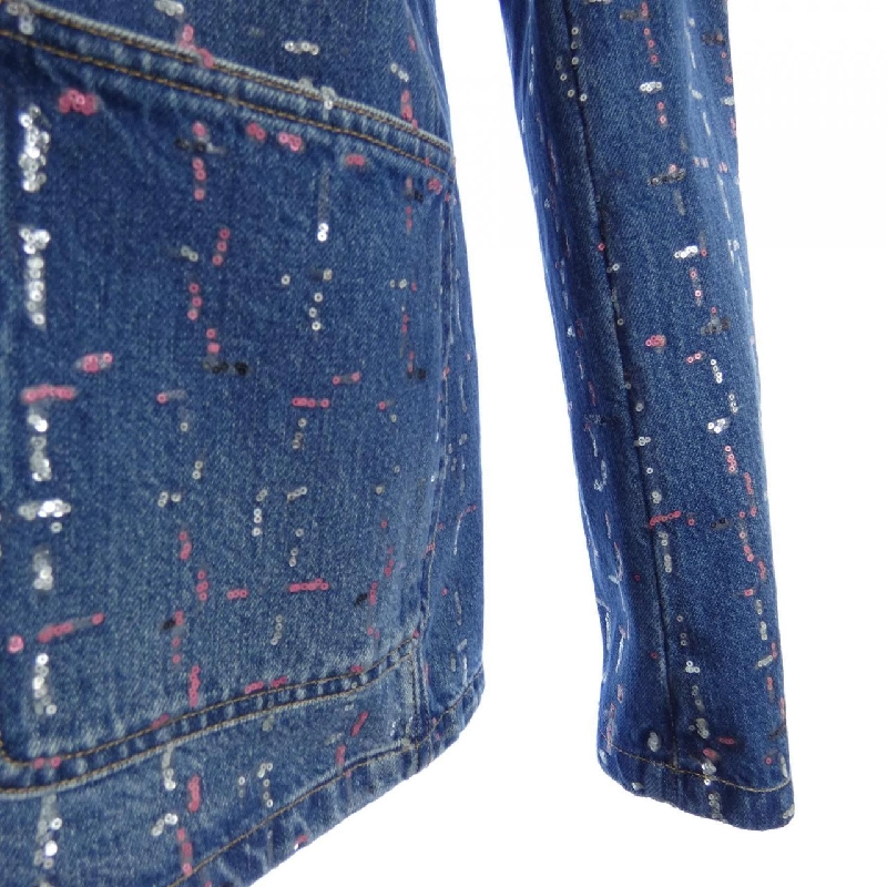 【Mã giảm giá】Áo khoác denim CHANEL 643985