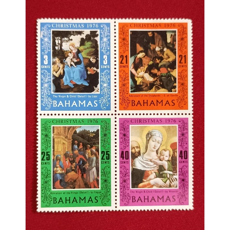 Bộ Tem Christmas 1976 - Giáng Sinh 1976 510015