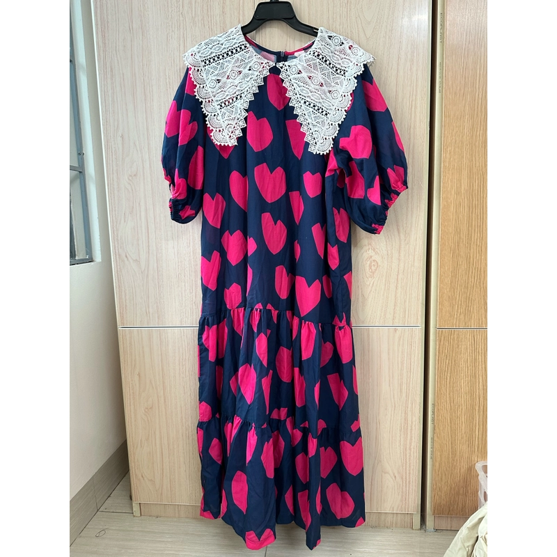 Váy cổ ren 452464
