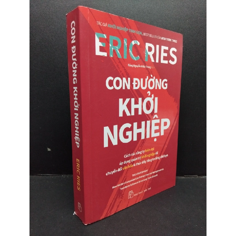 Con đường khởi nghiệp Eric Ries mới 80% ố vàng 2020 HCM.ASB1309 341076