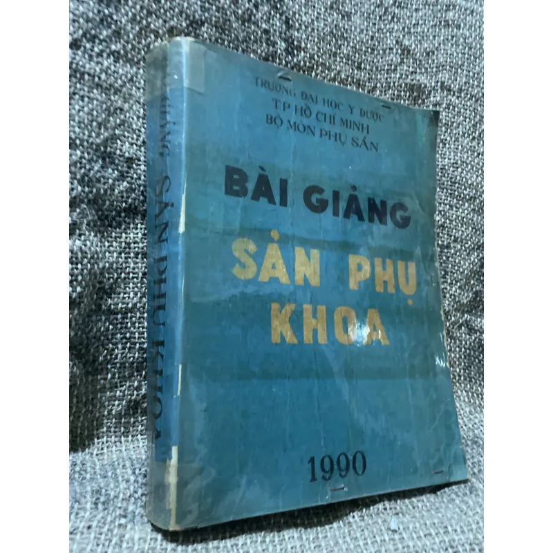 Bài giảng sản phụ khoa 2 tập - 1990, sách khổ lớn; khoảng 700 trang  1006351