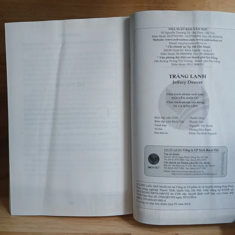 Tác Giả JEFFERY DEAVER (Tiểu Thuyết Trinh Thám/3 Cuốn) 697535