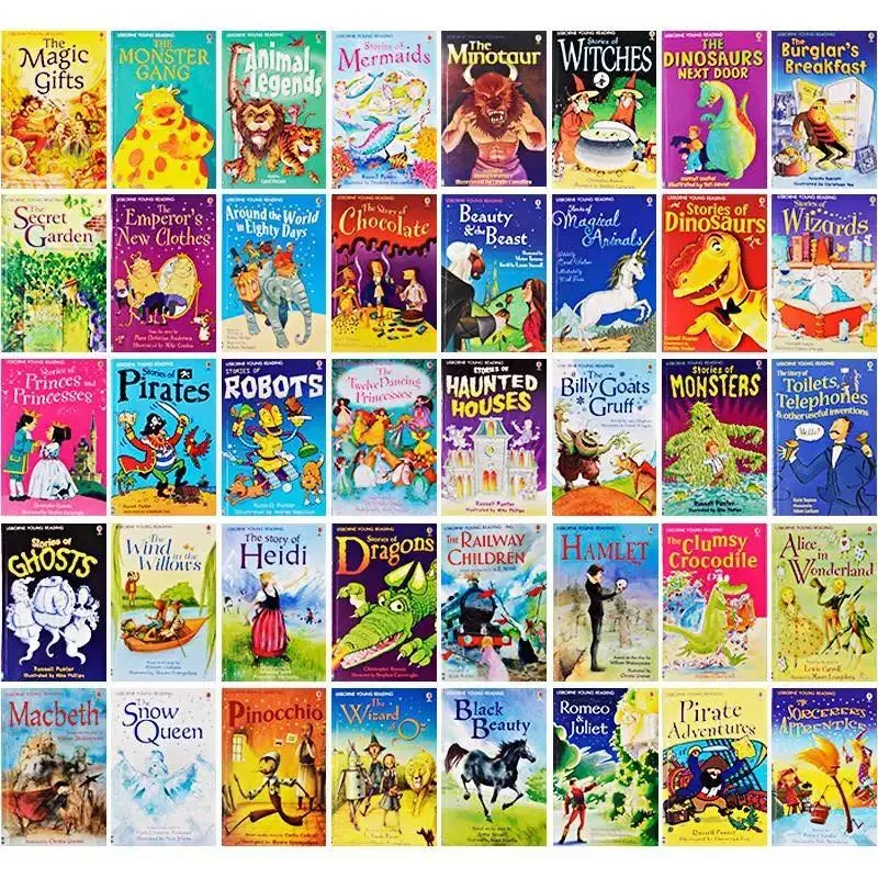 The Usborne Reading Collection - Usborne vàng (Sách nhập) - 40 quyển + File Mp3 1038287