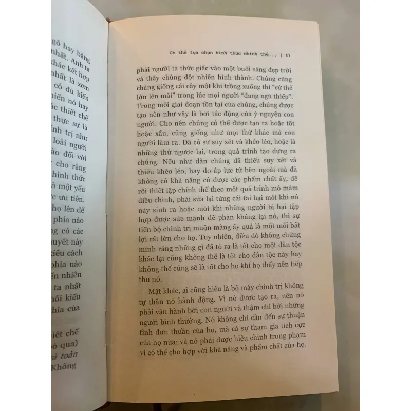 CHÍNH THỂ ĐẠI DIỆN (BÌA CỨNG) - JOHN STUART MILL  1041786