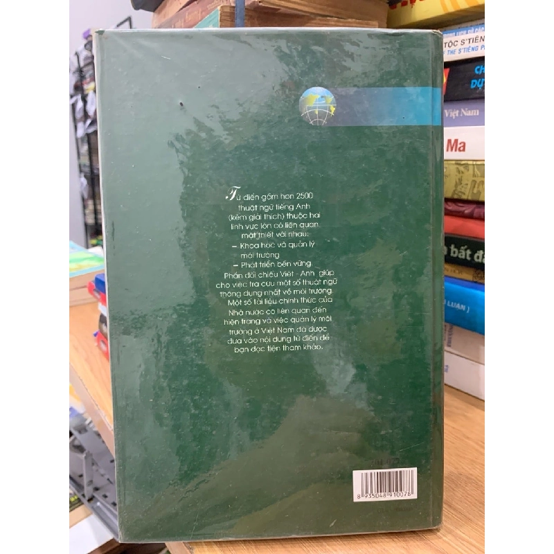 Tử điển môi trường và phát triển bền vững Anh-Việt và Việt Anh 760959