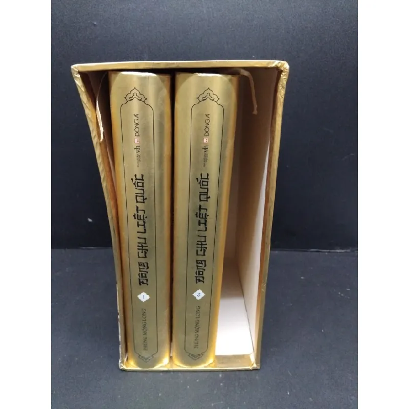 [Phiên Chợ Sách Cũ] Bộ 2 tập (tập 12 - thiếu tập 3) Đông Chu Liệt Quốc (kèm hộp và bản đồ) 2018 2303 426600