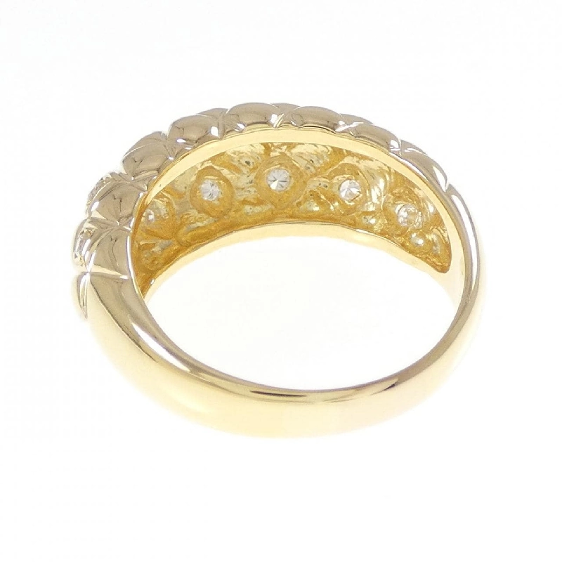 Nhẫn kim cương K18YG 0.15CT 666893