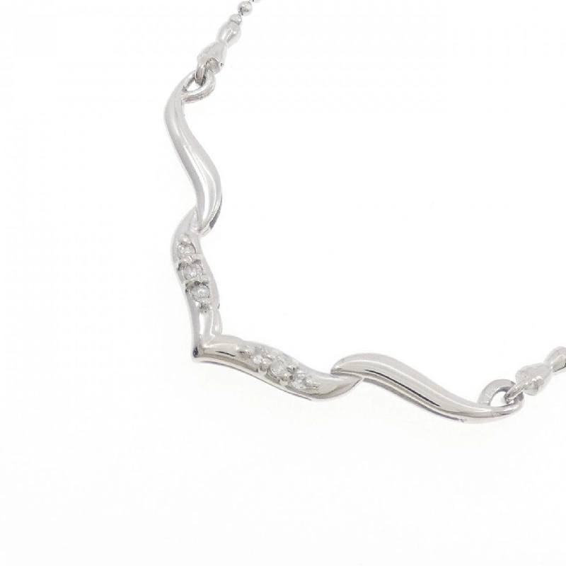 Dây chuyền kim cương PT900/PT850 0.06CT - Hàng hiệu Authentic 859835