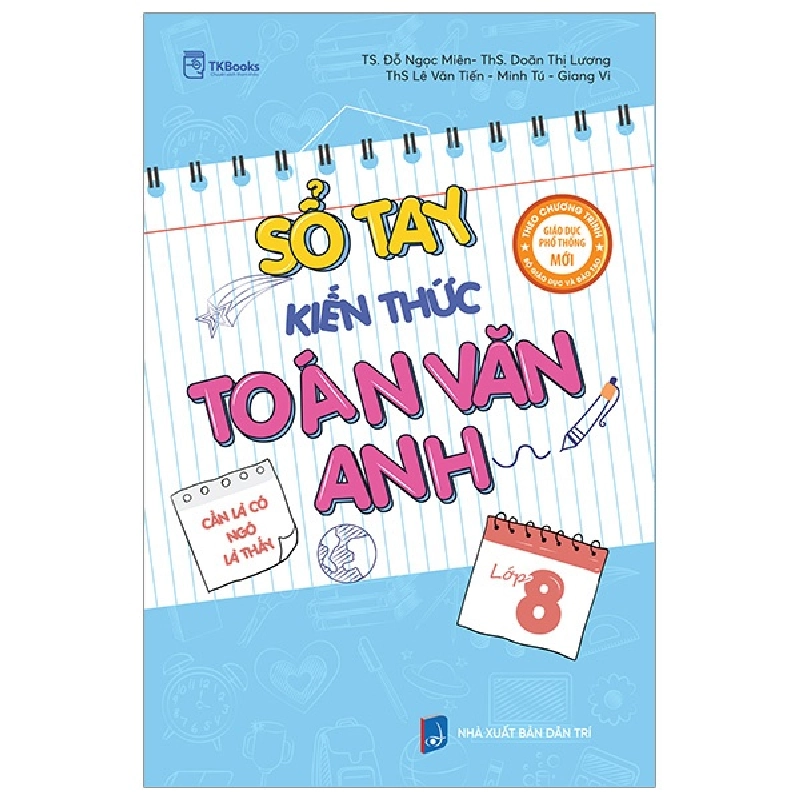 Sổ Tay Kiến Thức Toán Văn Anh Lớp 8 - Đỗ Ngọc Miên ASB.PO Oreka-Blogmeo120125 372240