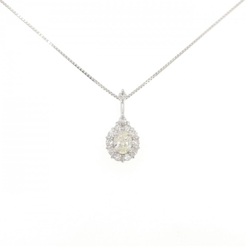 K18WG Dây chuyền kim cương 0.51CT - Hàng hiệu Chính hãng 866799