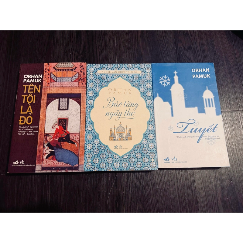 Combo 3 tác phẩm Orhan Pamuk 542087