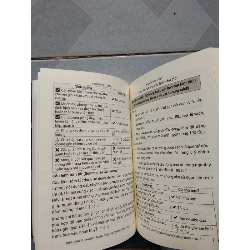 Sách Tóm Tắt Tổng Quan Về AI - Nguyễn Văn Lương mới 90% 756956