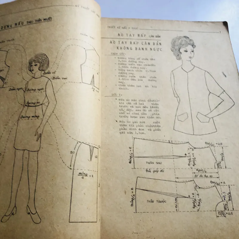 📚 THIẾT KẾ MẪU Y PHỤC – KỸ THUẬT CẮT MAY 571912