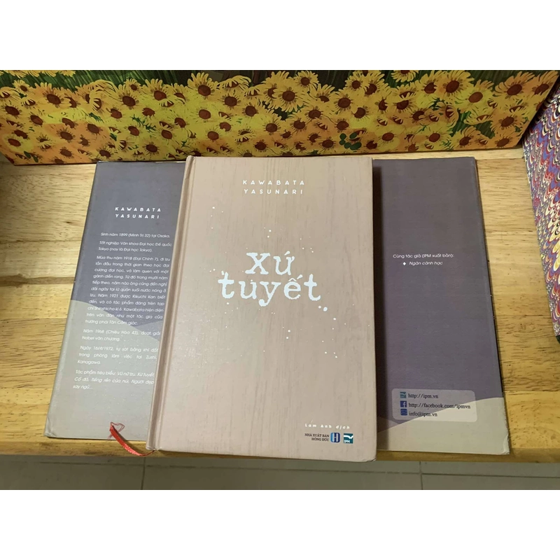 Xứ Tuyết - Kawabata. Bìa cứng có áo của IPM 541948