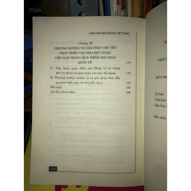 Văn hoá đối ngoại Việt Nam trong quá trình hội nhập quốc tế - PGS. TS. Vũ Trọng Lâm 711615