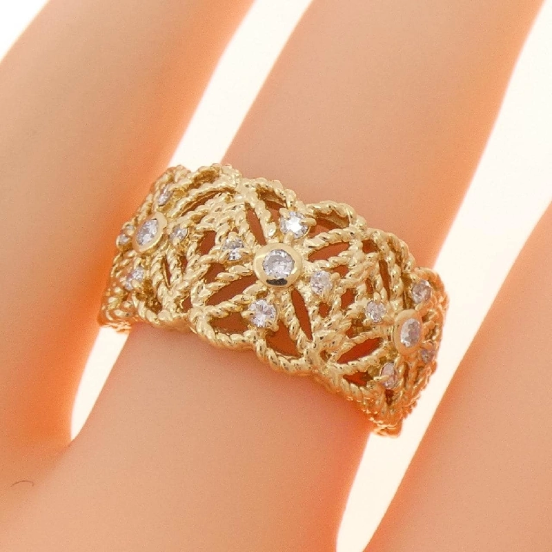 Nhẫn kim cương K18YG 0.23CT - Hàng hiệu Chính hãng 852566